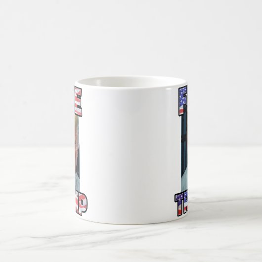 FREIER TRUMP 2024 | Mugshot-Tasse Kaffeetasse (Mittel)