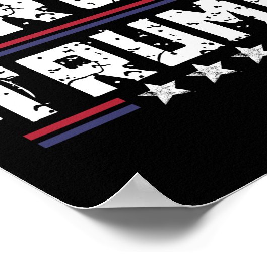 Freier Trump Poster (Ecke)