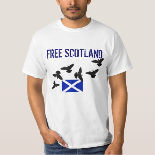 Freier Unabhängigkeits-Vogel-T - Shirt Schottland