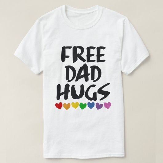 FREIER VATER HUGS T-Shirt (Design vorne)