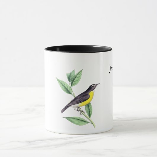 freier Vogel Tasse (Zentrum)