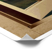 Freier Wasserfall Poster (Ecke)