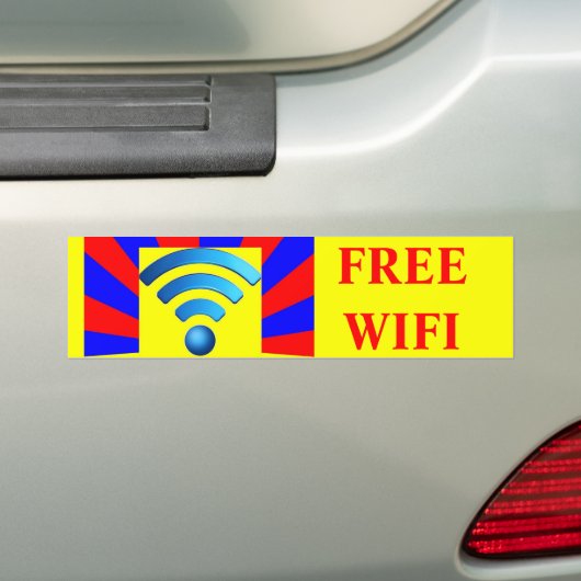 Freier Wifi Autoaufkleber (Auf Auto)