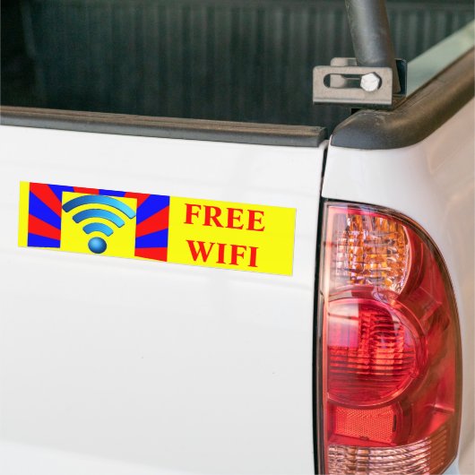 Freier Wifi Autoaufkleber (Auf Lkw)