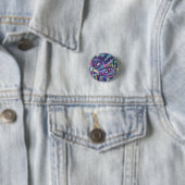 Freier Wille - Handgemalte abstrakte Kunst Button (Beispiel)