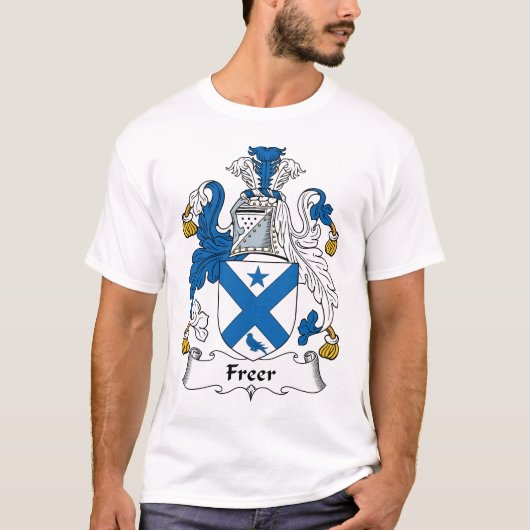 Freieres Familienwappen T-Shirt (Vorderseite)