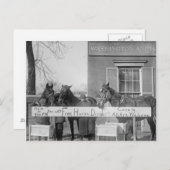 Freies Abendessen für Pferde, 1923 Postkarte (Vorne/Hinten)