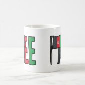 Freies Afghanistan Kaffeetasse (Mittel)