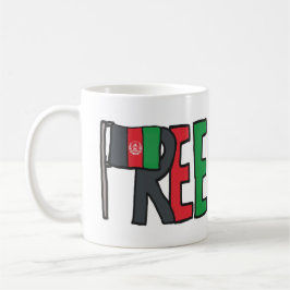 Freies Afghanistan Kaffeetasse