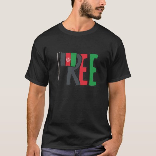 Freies Afghanistan T-Shirt (Vorderseite)