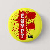 FREIES ÄGYPTEN BUTTON (Vorderseite)
