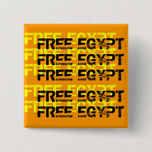 FREIES ÄGYPTEN BUTTON