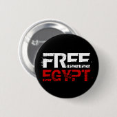 FREIES ÄGYPTEN BUTTON (Vorne & Hinten)