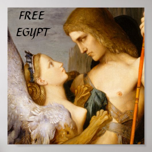FREIES ÄGYPTEN POSTER (Vorne)