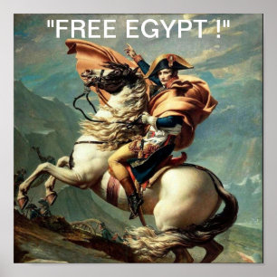 FREIES ÄGYPTEN POSTER