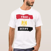 Freies Ägypten-Shirt T-Shirt (Vorderseite)
