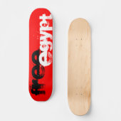 FREIES ÄGYPTEN SKATEBOARD (Vorderseite)
