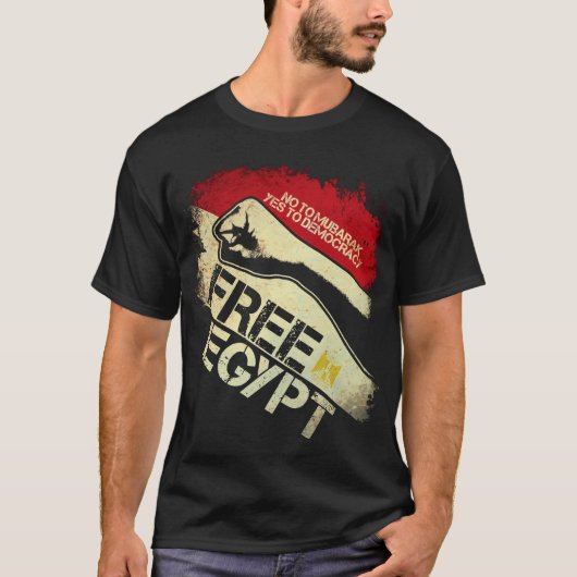 Freies Ägypten! T-Shirt (Vorderseite)