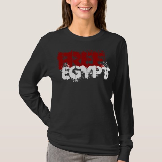 FREIES ÄGYPTEN T-Shirt (Vorderseite)