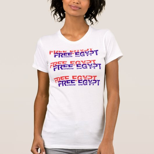 FREIES ÄGYPTEN T-Shirt (Vorderseite)