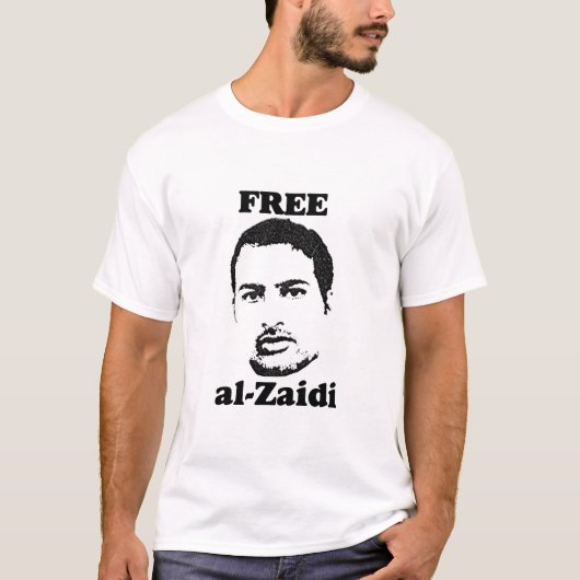 Freies Al-Zaidi T-Shirt (Vorderseite)