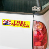 Freies Amerika Autoaufkleber (Auf Lkw)