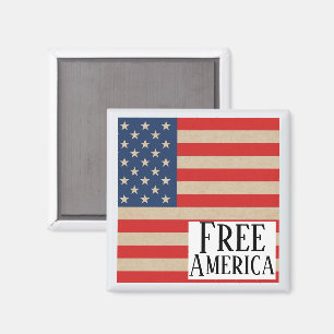 Freies Amerika Magnet