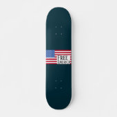 Freies Amerika Skateboard (Vorne)