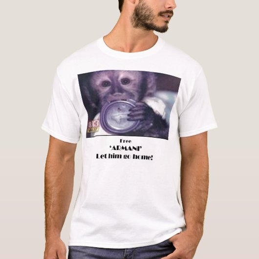 Freies ARMANI T-Shirt (Vorderseite)