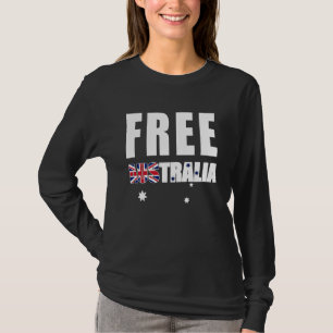 Freies Australien Australische Flagge T-Shirt