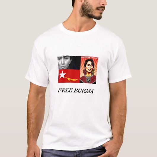 FREIES BIRMA T-Shirt (Vorderseite)