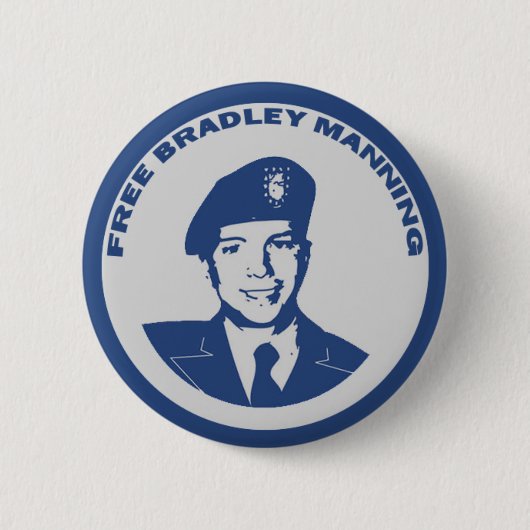 FREIES Bradley-Bemannen Button (Vorderseite)