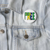 Freies Brasilien Button (Beispiel)