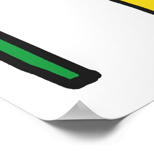 Freies Brasilien Poster (Ecke)