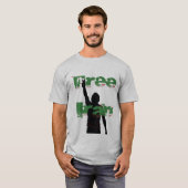 Freies der Iran-Grün T-Shirt (Vorne ganz)