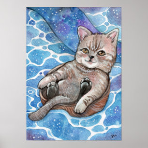 Freies Floating Poster