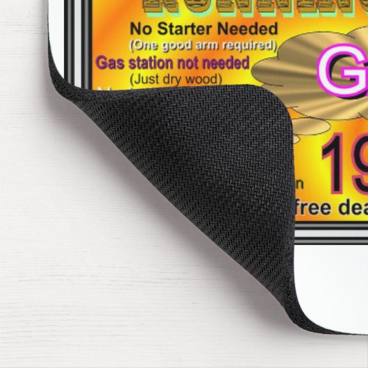 Freies Gas Mousepad (Ecke)