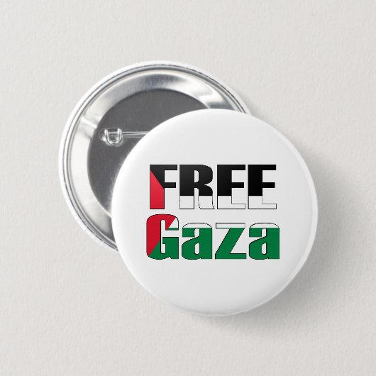 Freies Gaza Button (Vorne & Hinten)