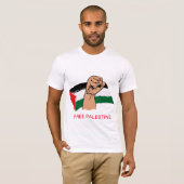 Freies Gaza geben Palästina frei T-Shirt (Vorne ganz)