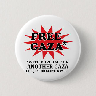 FREIES GAZA - lustiges Remake Button