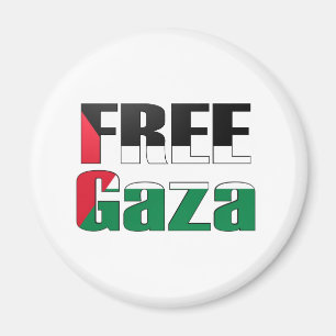 Freies Gaza Magnet