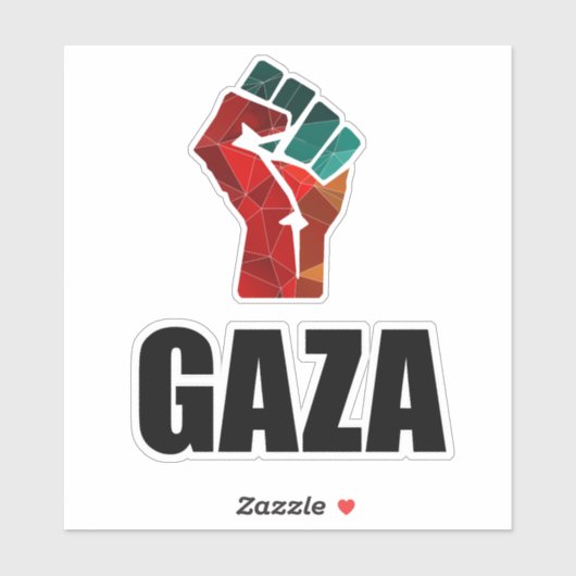 Freies Gaza-Palästina Aufkleber (Blatt)