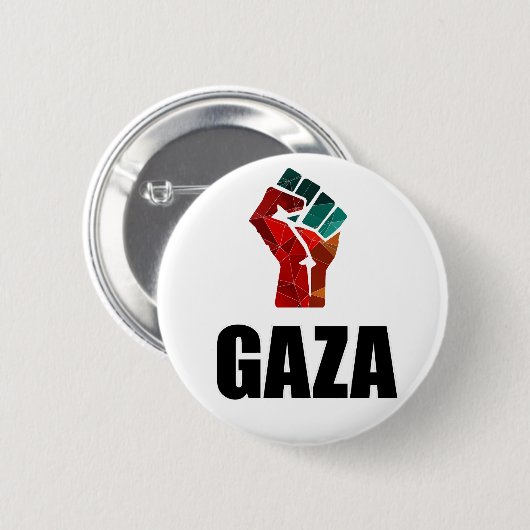 Freies Gaza-Palästina Button (Vorne & Hinten)