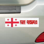 FREIES GEORGIA AUTOAUFKLEBER (Auf Auto)