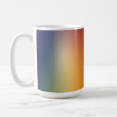 freies Gradientdesign auf Kaffee Kaffeetasse (Links)