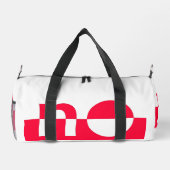Freies Grönland Duffle Bag (Rückseite)