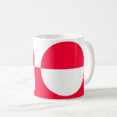 Freies Grönland Kaffeetasse (VorderseiteRechts)