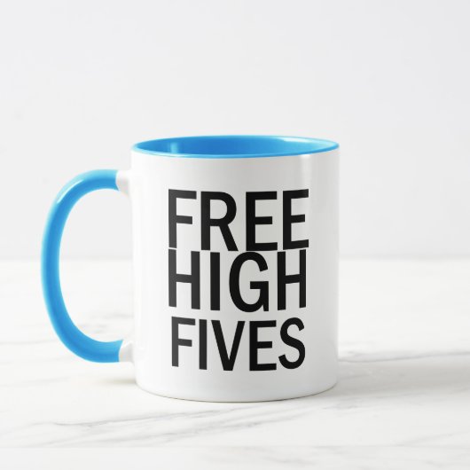 Freies hohes Fives Tasse (Links)