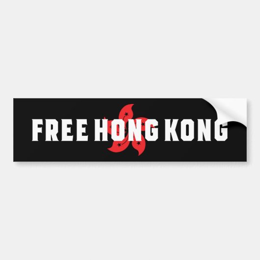 Freies Hongkong Autoaufkleber (Vorne)