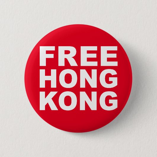 Freies Hongkong Button (Vorderseite)